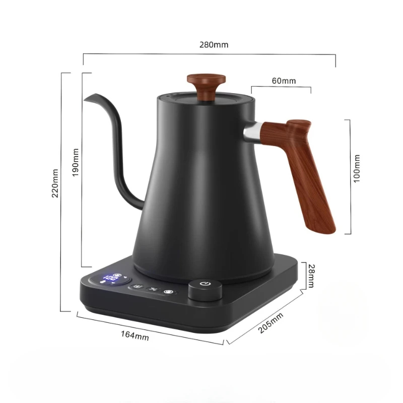 2026 New Smart Temperature Con - مراجعة Electric Kettle Gooseneck وسعره