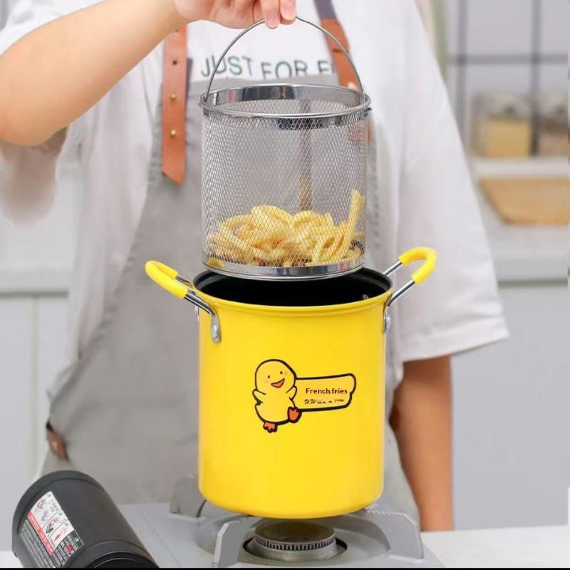 2/3L Deep Fryer Pot Stainless  - مراجعة Kitchen Appliances In Japanese وسعره