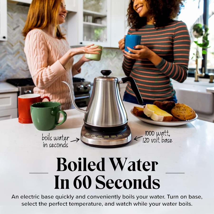 Gooseneck Electric Kettle with - مراجعة Electric Kettle Gooseneck وسعره