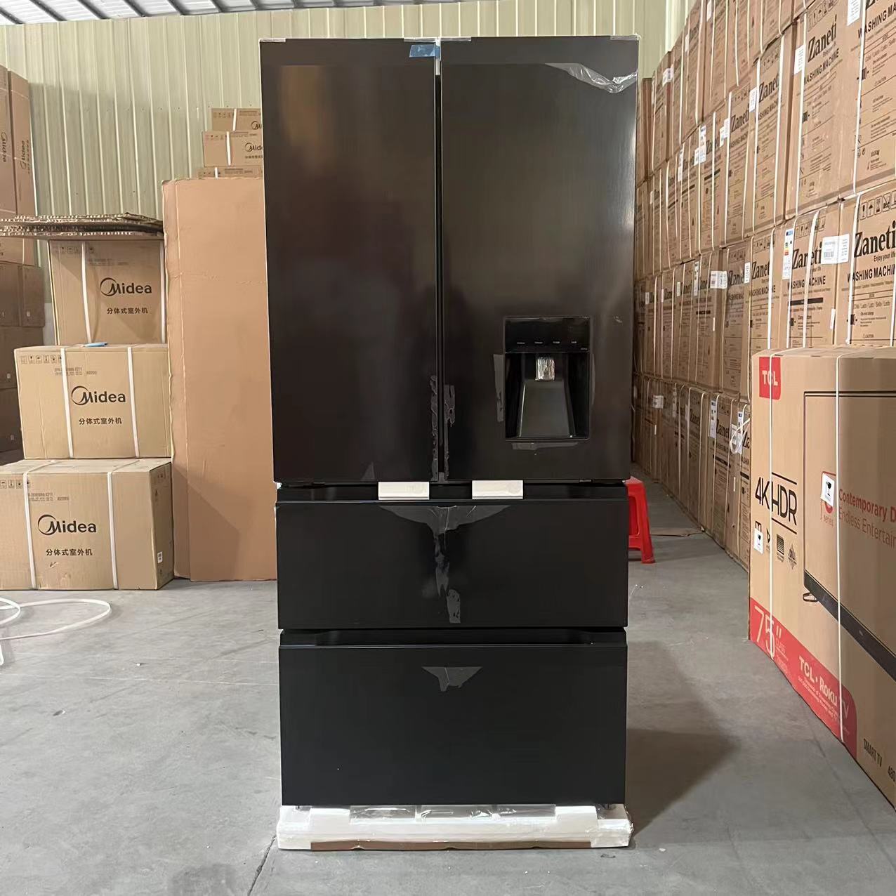 628L Frost Free Multi Door Ref - مراجعة Kitchen Appliances In English وسعره