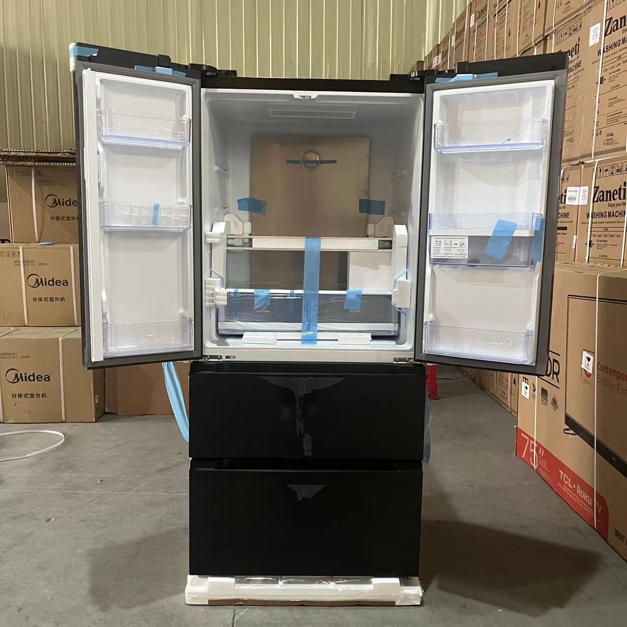 628L Frost Free Multi Door Ref - مراجعة Kitchen Appliances In English وسعره