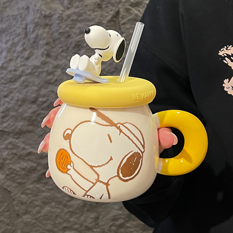 2026 New Kawaii Snoopy Ceramic - مراجعة Kitchen Appliances Large وسعره