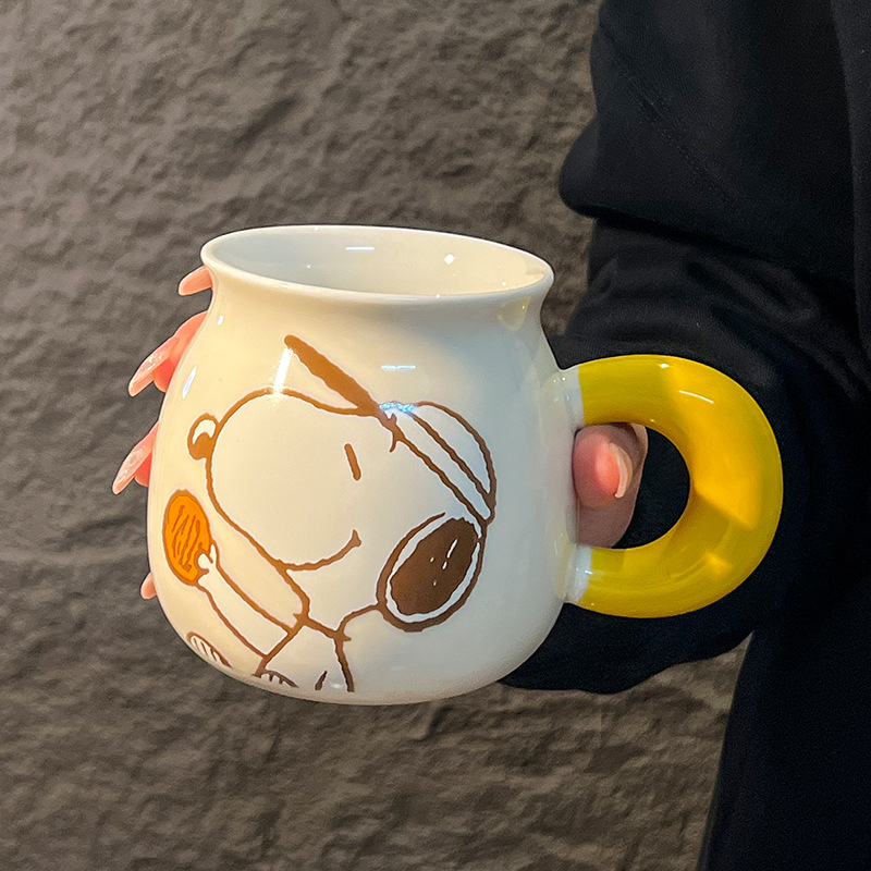 2026 New Kawaii Snoopy Ceramic - مراجعة Kitchen Appliances Large وسعره