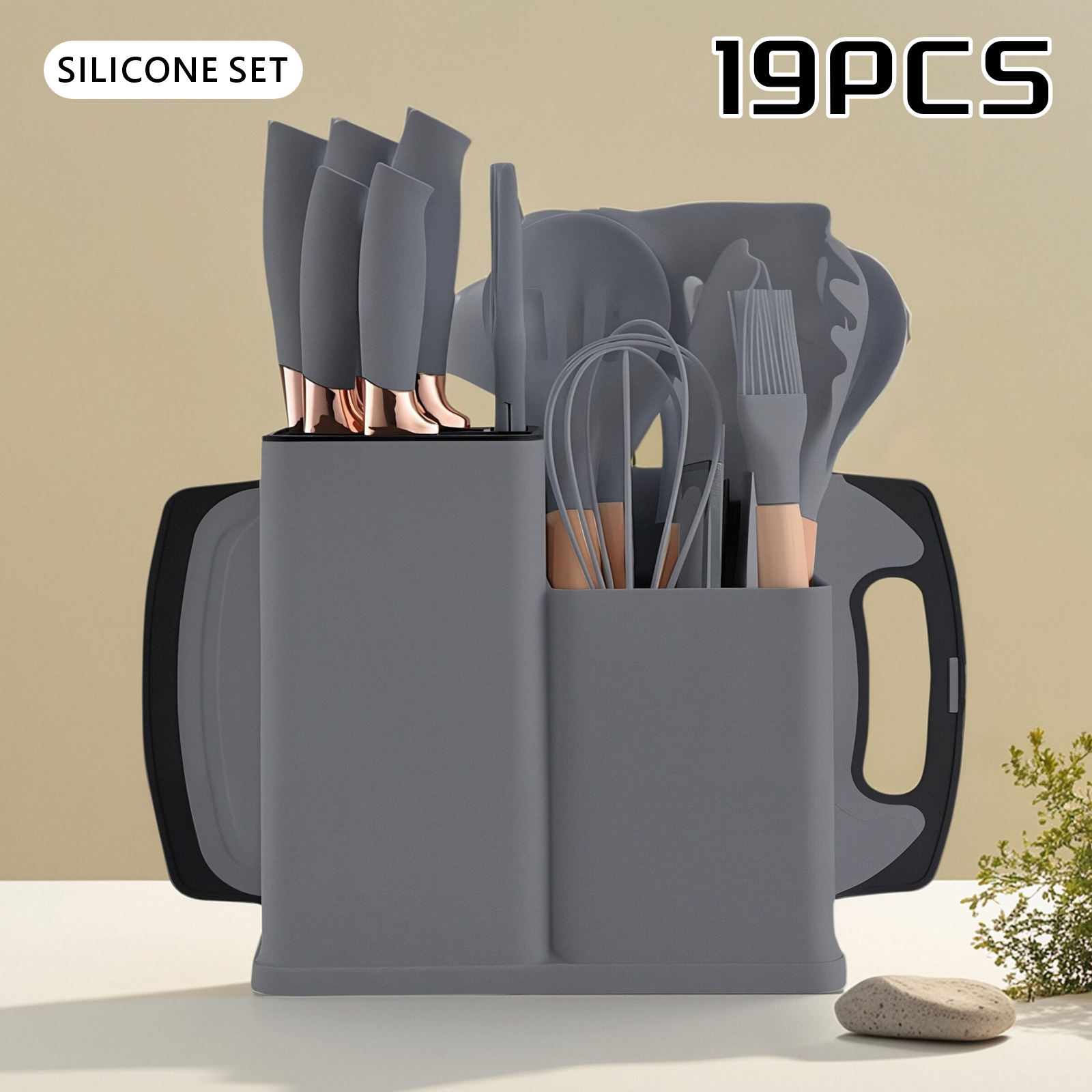 19-in-1 Kitchen Knife & Silico - مراجعة Kitchen Appliances Combo وسعره
