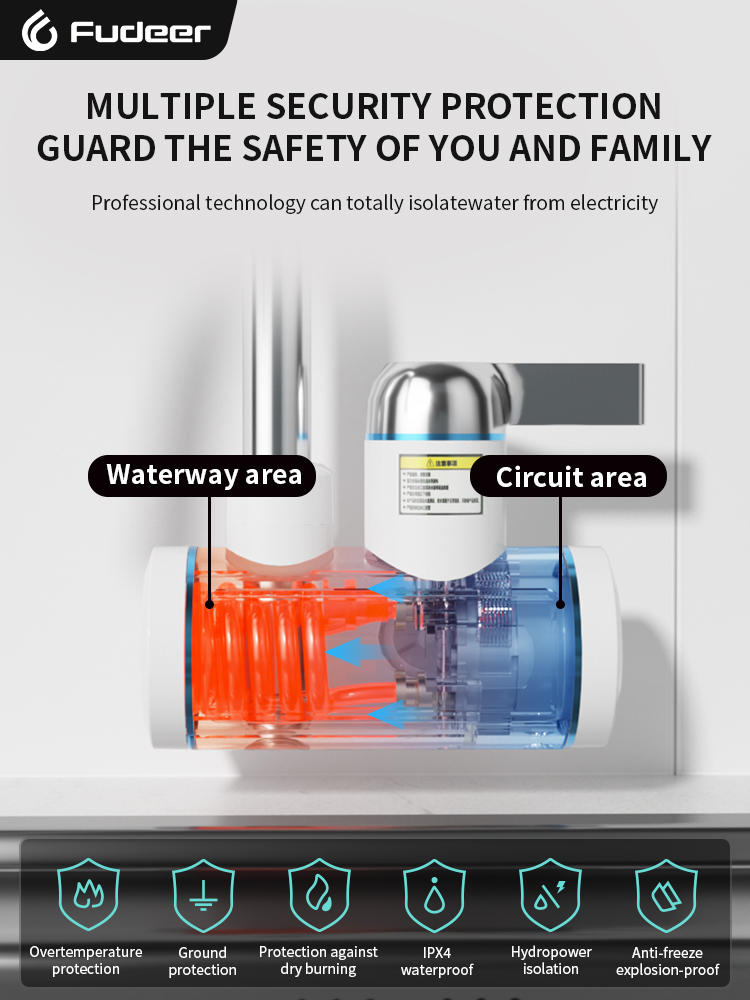 Fudeer Electric Water Heater 2 - مراجعة Kitchen Appliances Electric وسعره