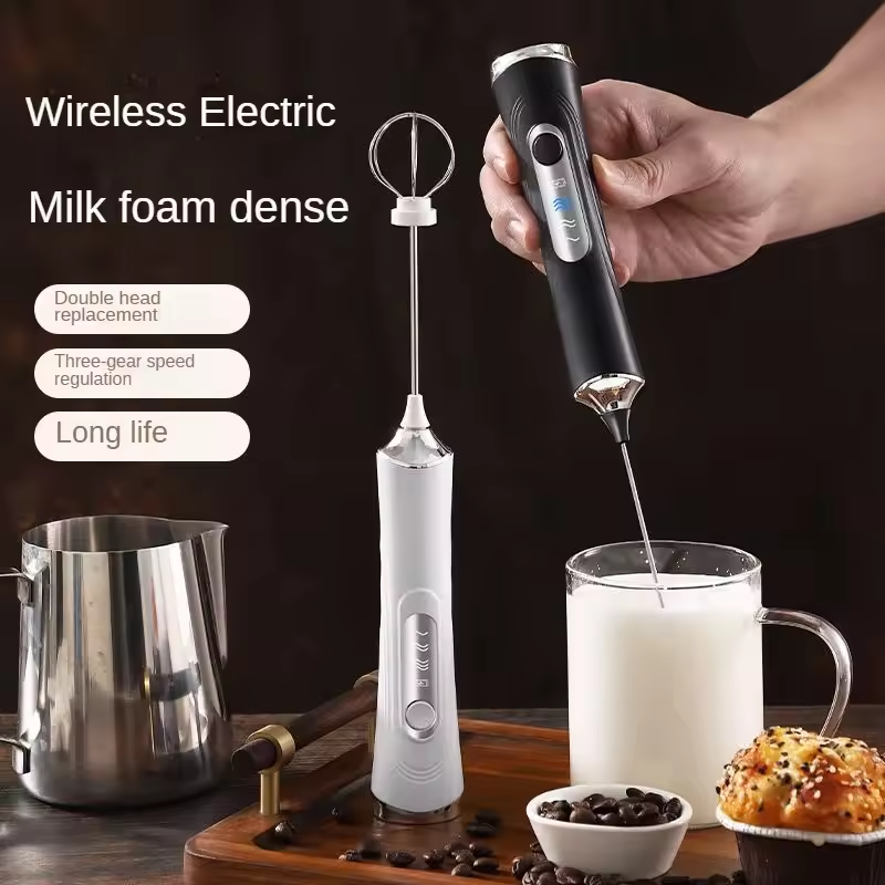 USB Electric Milk Frother Hand - مراجعة Kitchen Appliances Electric وسعره
